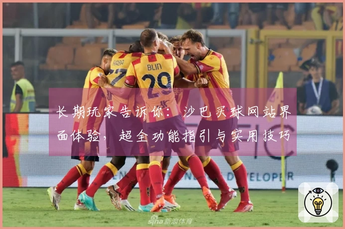长期玩家告诉你：沙巴买球网站界面体验，超全功能指引与实用技巧分享